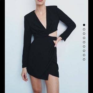 Zara cut out mini dress